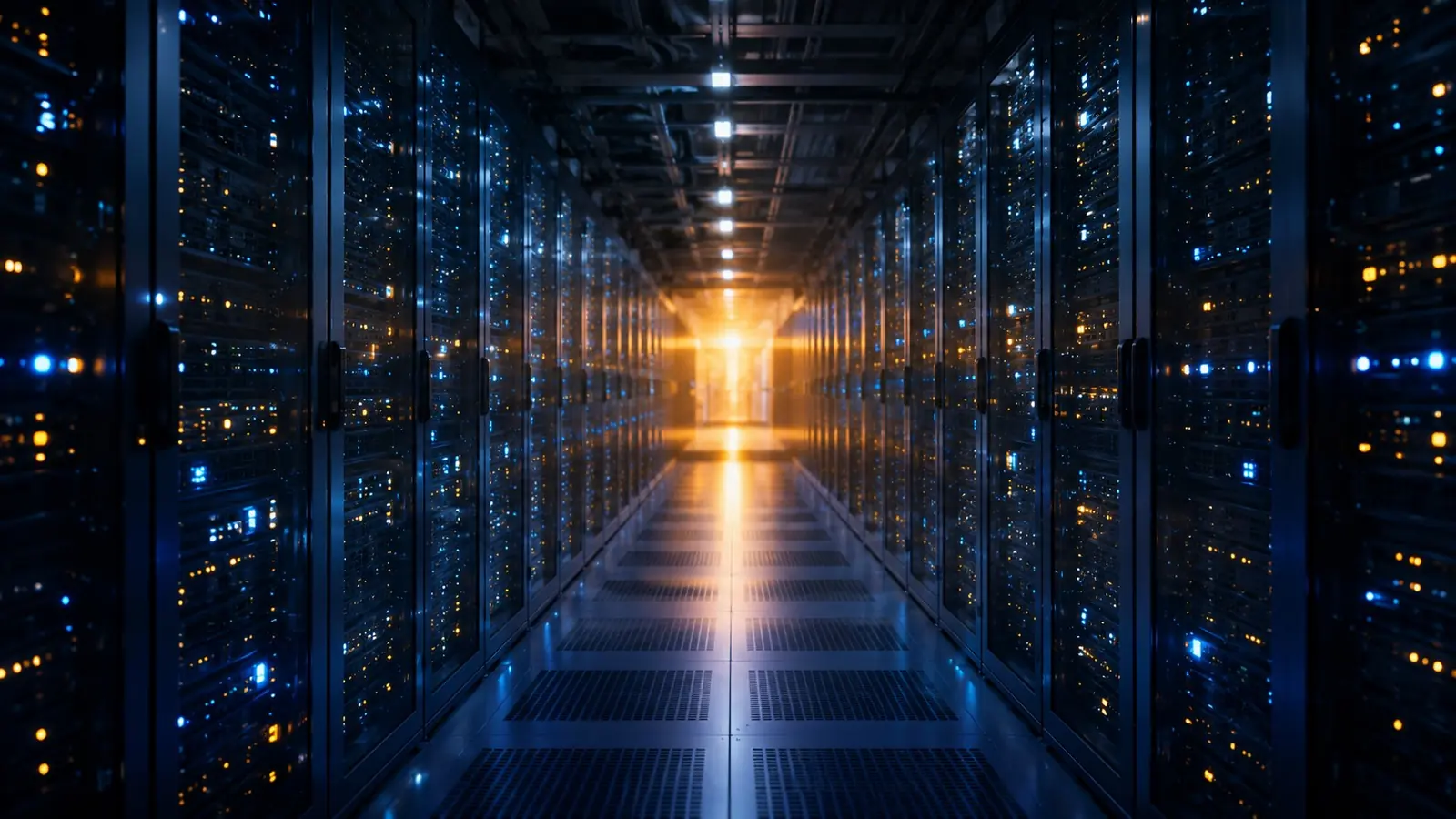 Data center server room